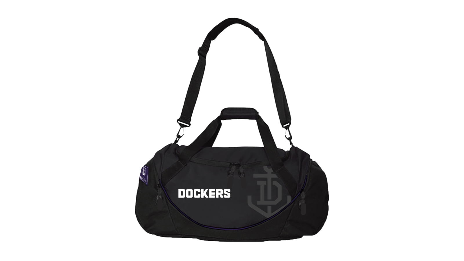 AFL Large Fremantle Dockers Freo Shadow Shoulder Strap Sports Bag 