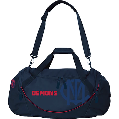 AFL Large Melbourne Demons Shadow Shoulder Strap Sports Bag