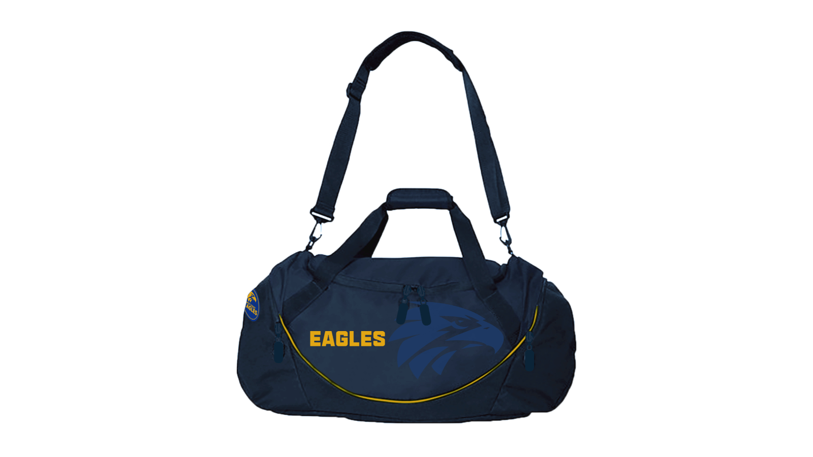 AFL Large West Coast Eagles Shadow Shoulder Strap Sport Bag