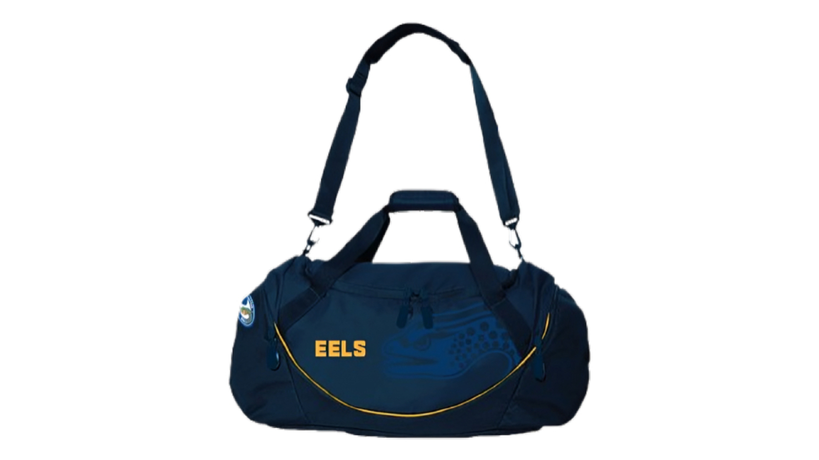 NRL Large Parramatta Eels Shadow Shoulder Strap Sport Bag 