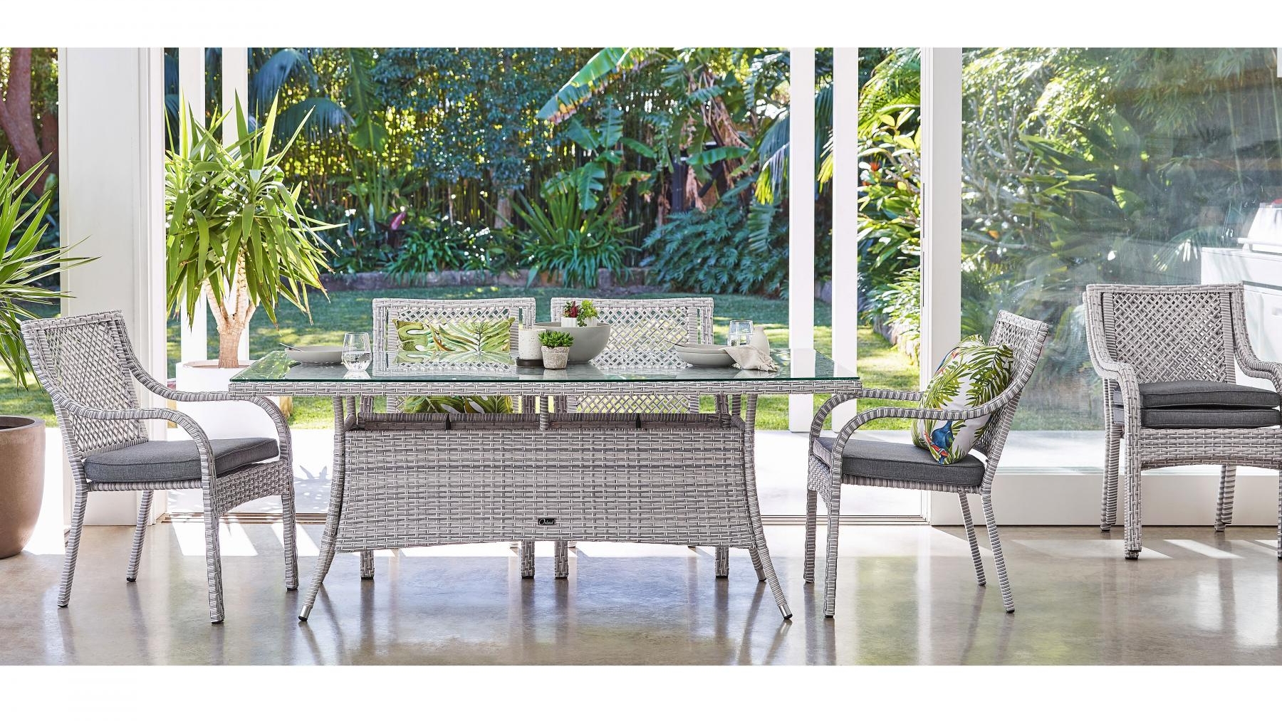 Fraser Outdoor Dining Setting Harvey Norman