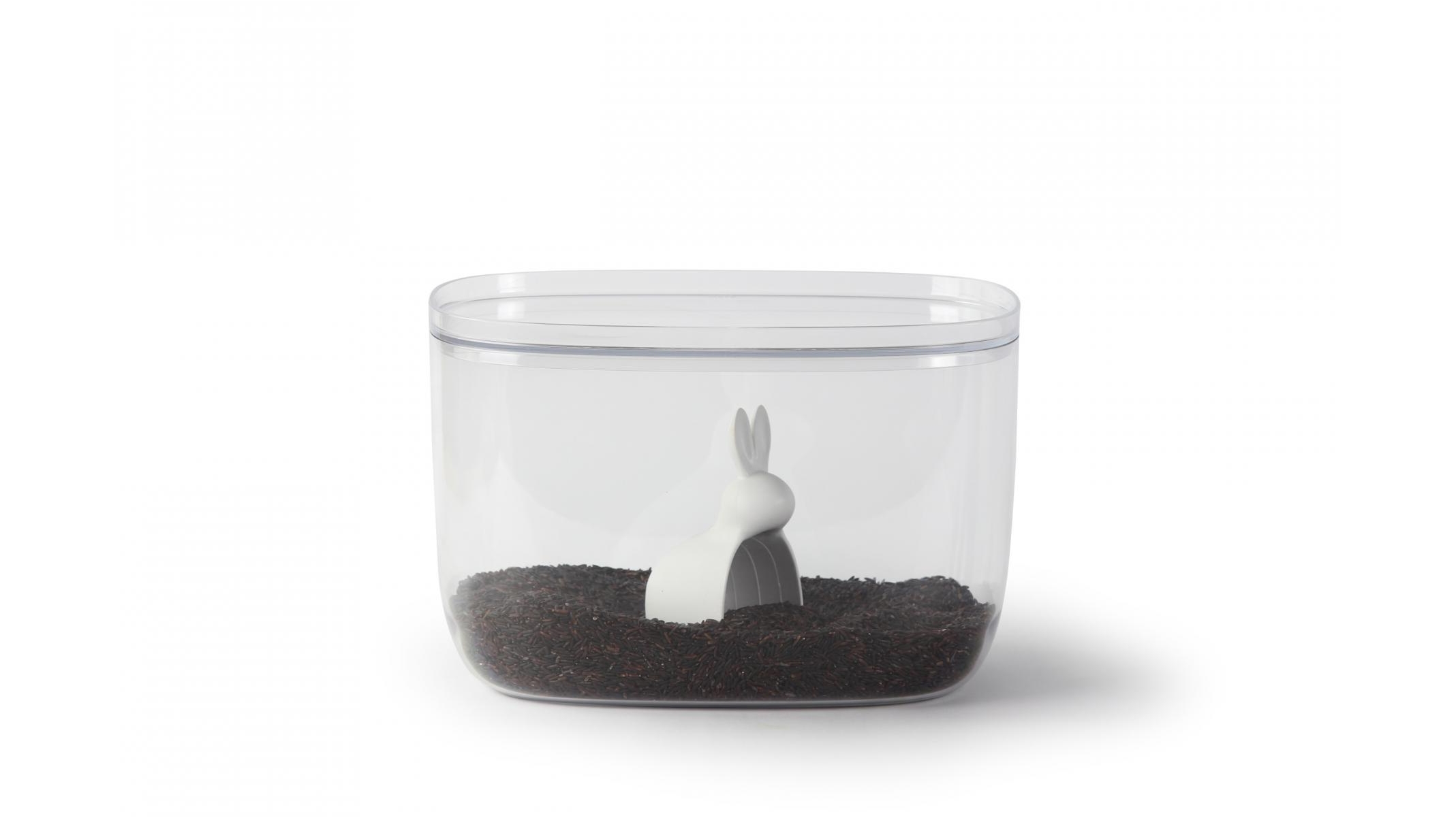 Qualy 7 Litre Rice Container with Scoop - Bella Bunny