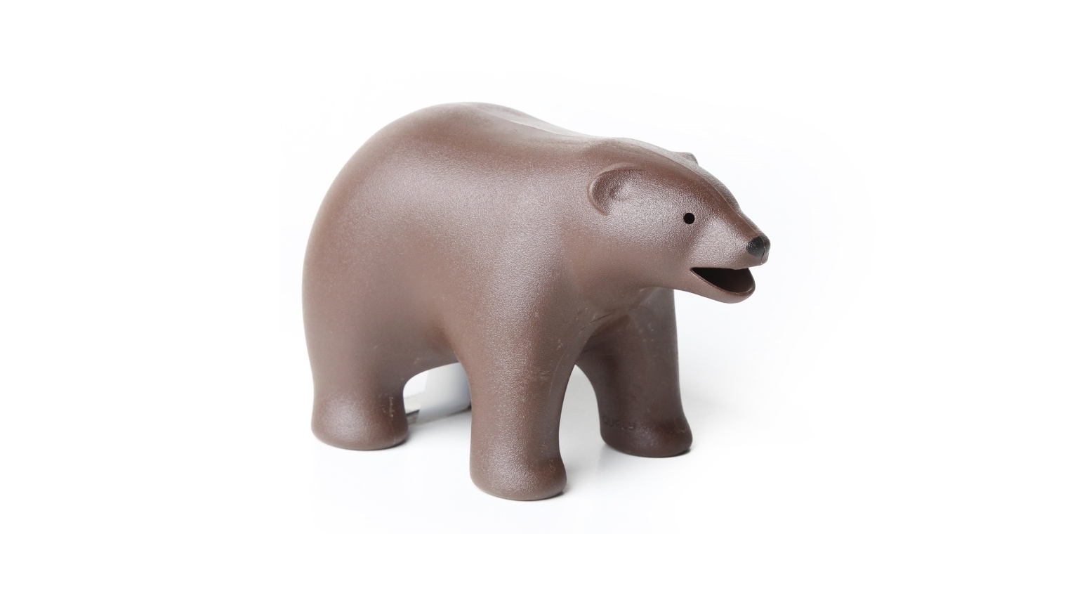 Qualy Teddy Bear Tape Dispenser - Brown