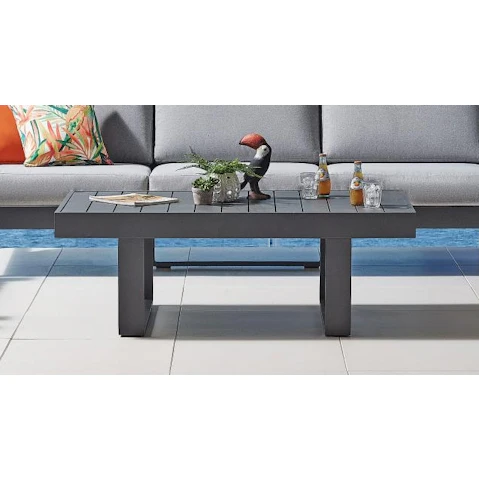 Burano Outdoor Coffee Table - Gunmetal