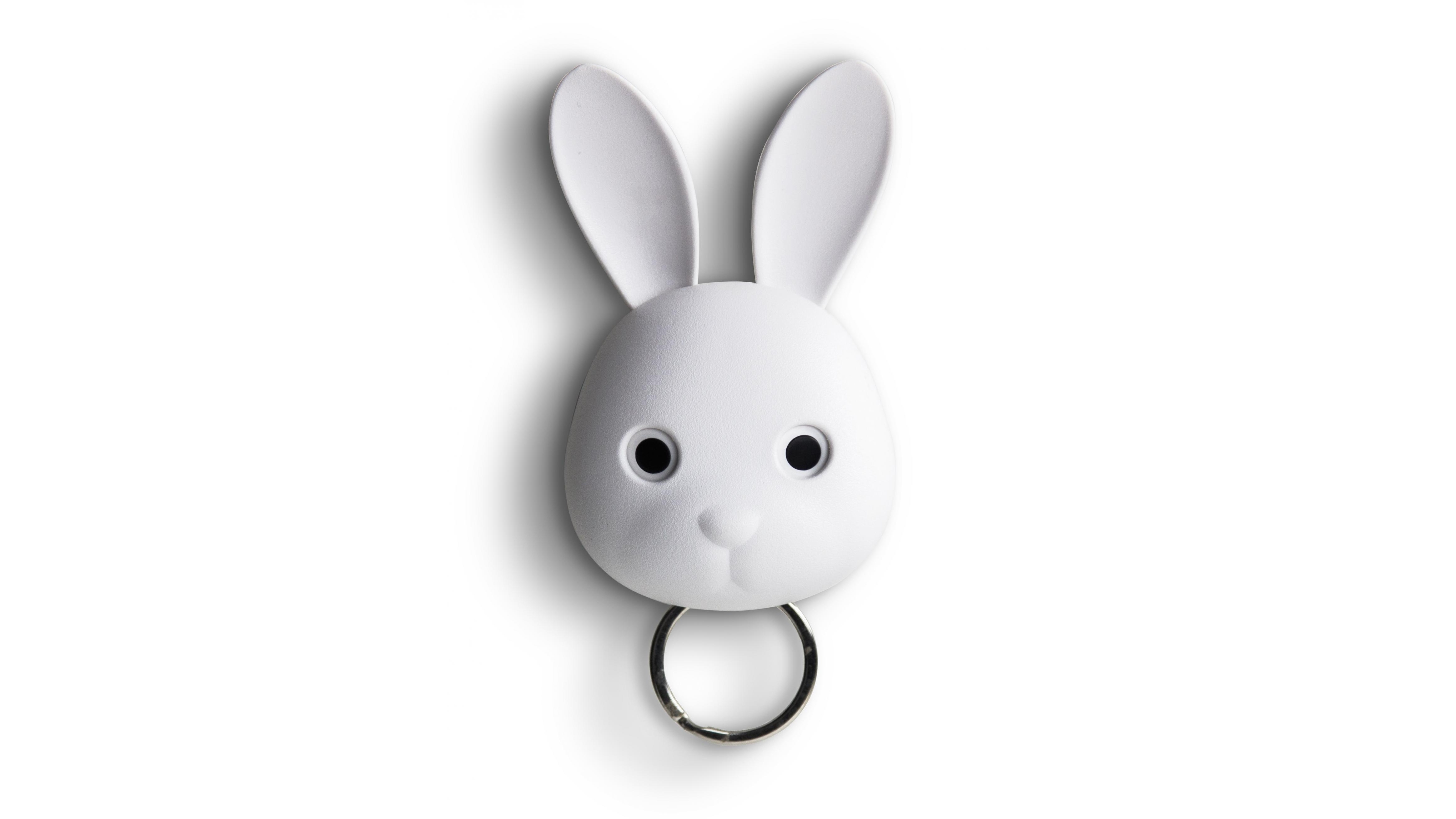 Qualy Bella Bunny Key Holder - White