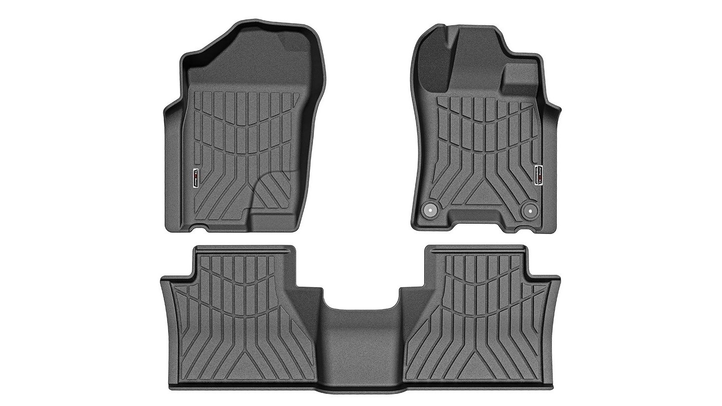 Kiwi Master 3D Thermal Plastic Elastomer Floor Mats for Nissan Navara NP300