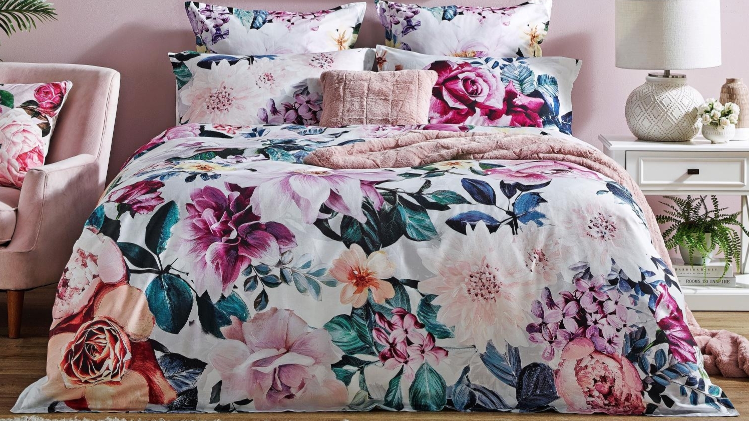 Elenora Quilt Cover Set - Queen