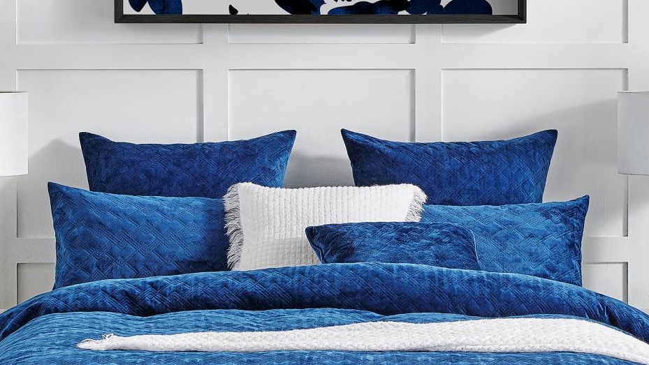 L'Avenue Remy Navy Cushion