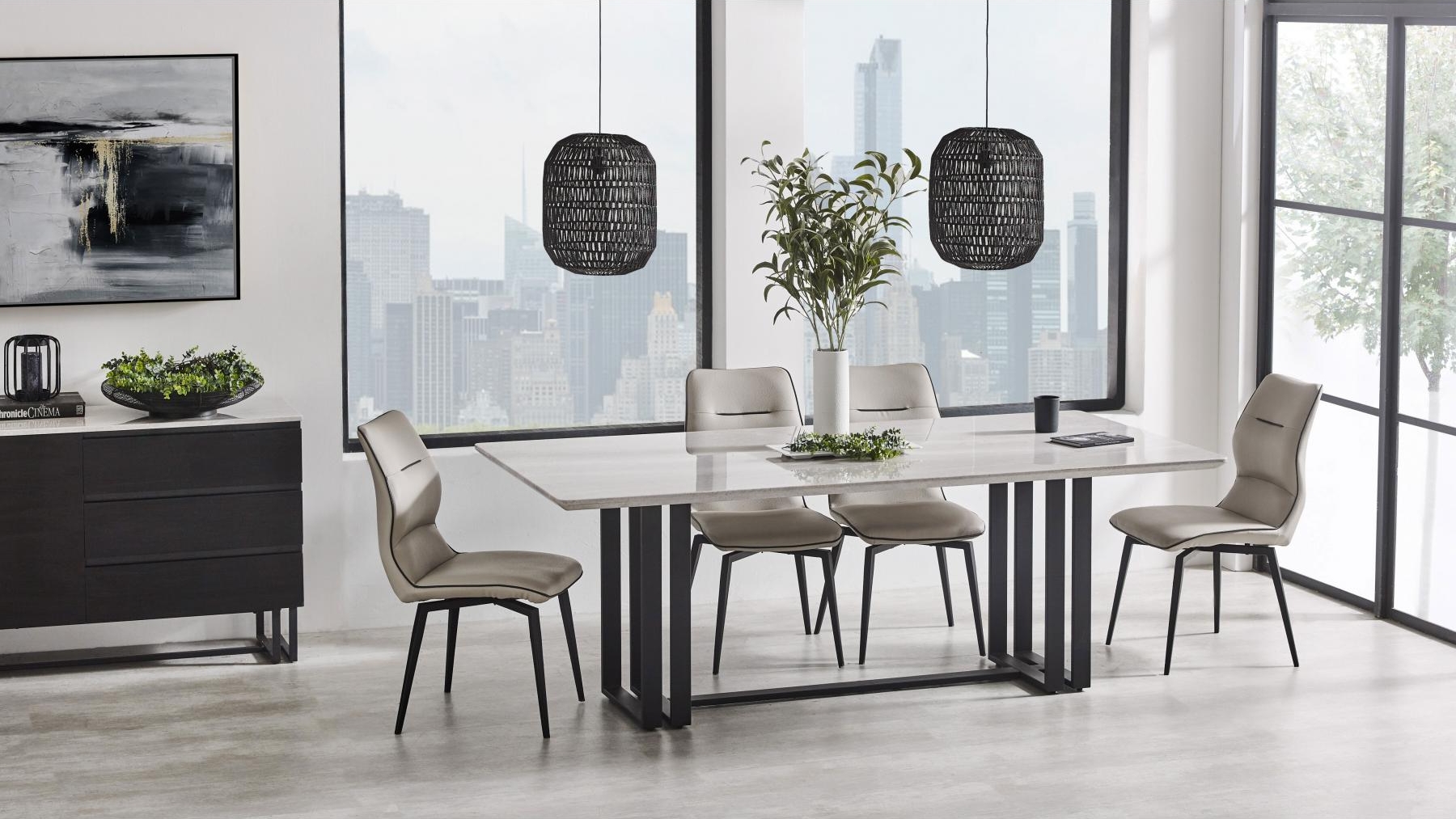 Aurora MK2 Dining Table Harvey Norman