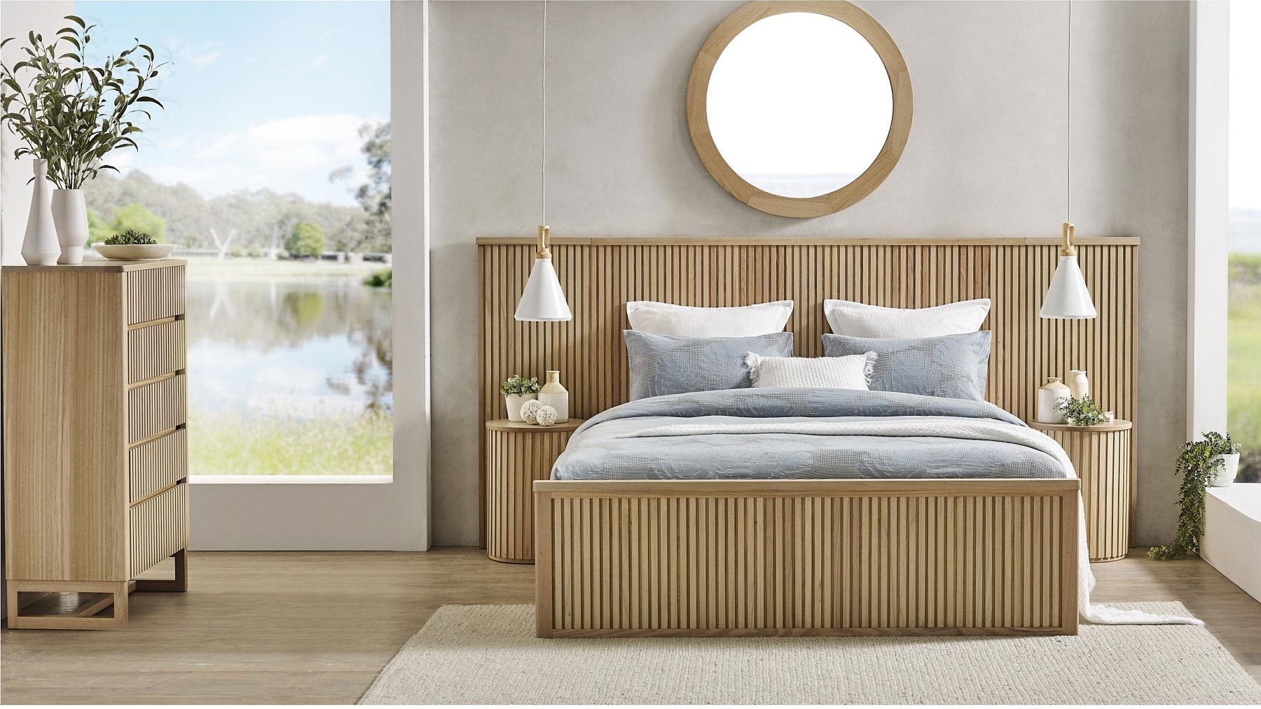 Oxford 2-Drawer Extended Bed - King