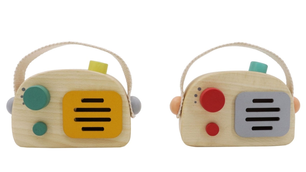 Kaper Kidz Wooden Radio Music Box