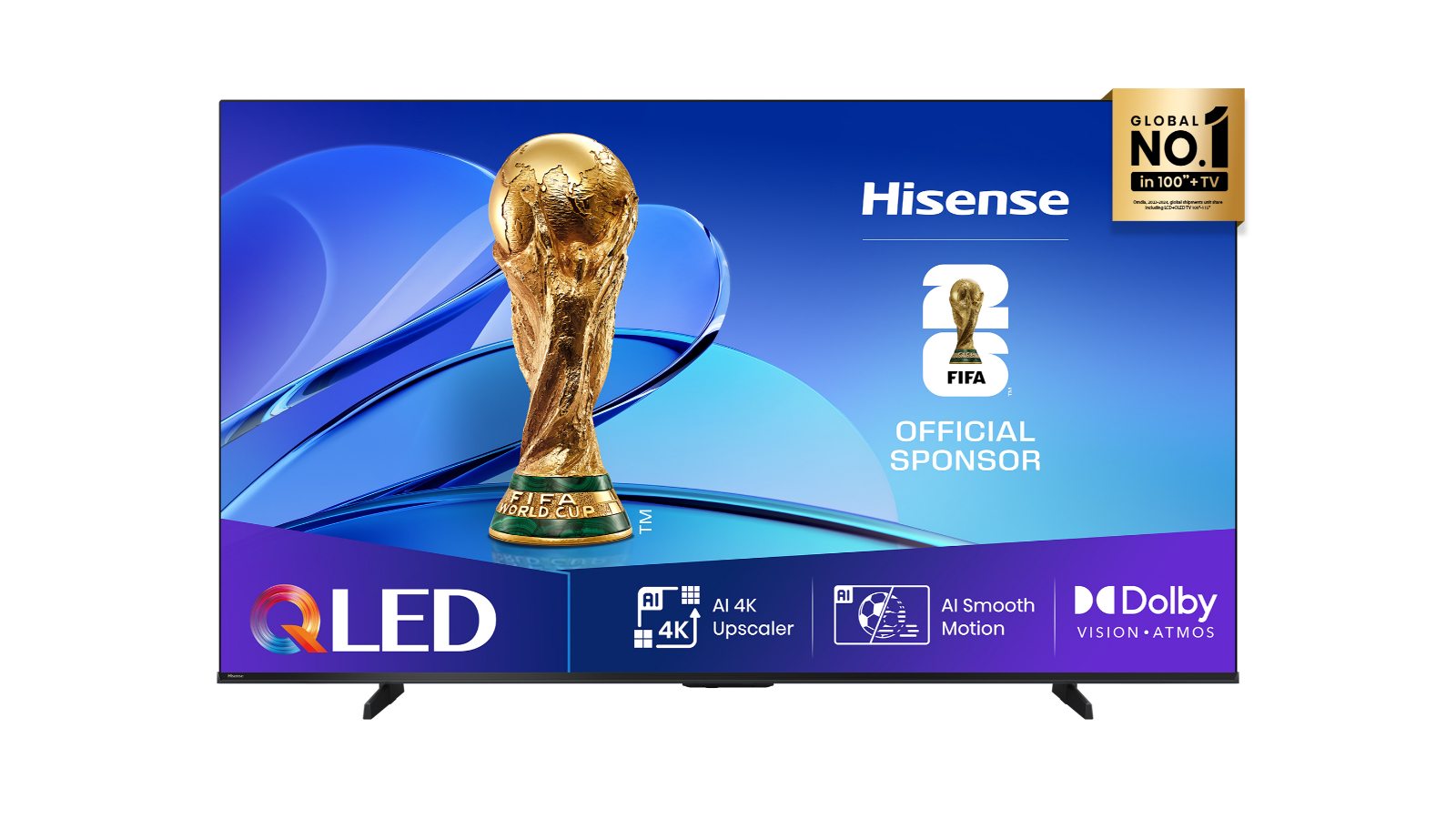 Hisense 50-inch Q6Q 4K QLED Smart TV 2025