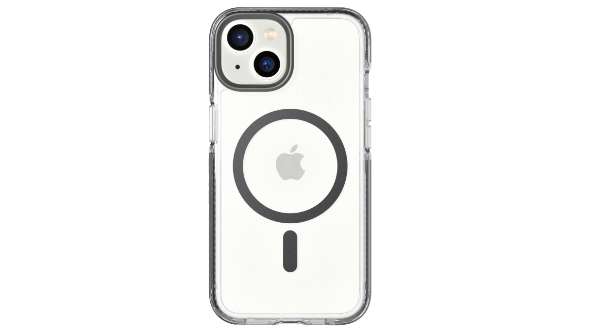 Tech21 Evo Crystal Case for iPhone 14 - Graphite Black
