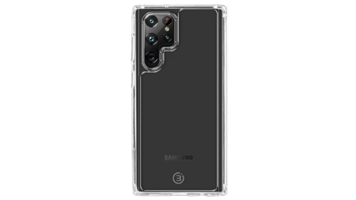 3SIXT PureFlex Case for Samsung Galaxy S22 Ultra - Clear