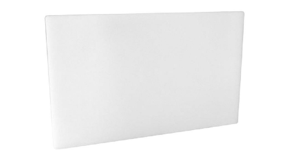 Trenton White Polyethylene Chopping Board - Large