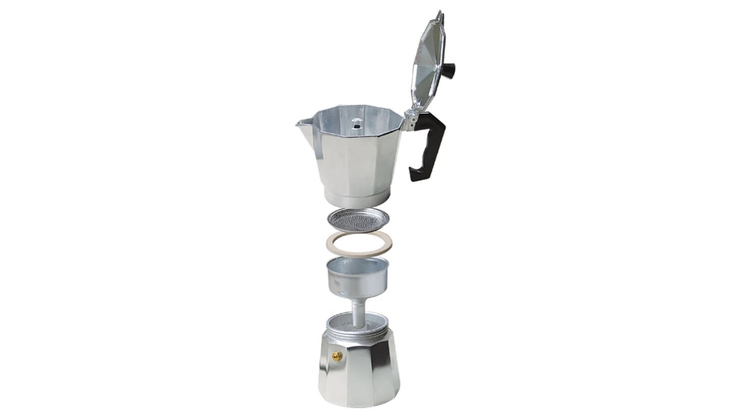 Casabarista Classic 3 Cup Aluminium Espresso Maker Harvey Norman