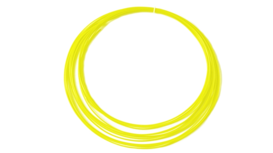 TODO 10metre PLA Filament 1.75mm for 3D Printer Pen Modeling Draw Round - Yellow