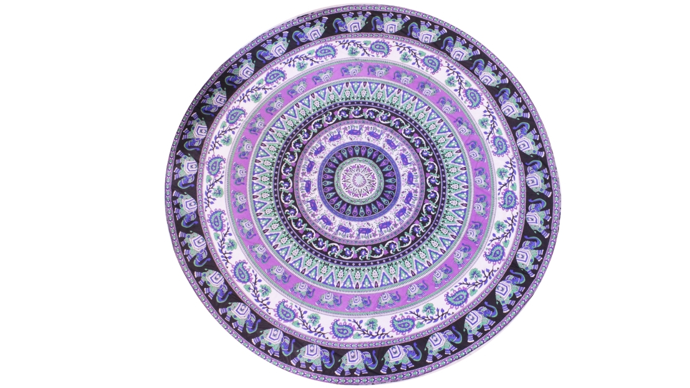 TODO Luxury Edition Beach Throw Yoga - Purple