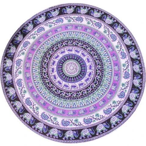 TODO Luxury Edition Beach Throw Yoga - Purple