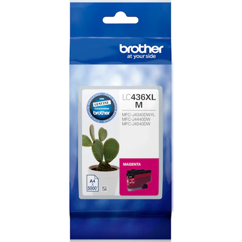 Brother LC436 XL Ink Cartridge - Magenta