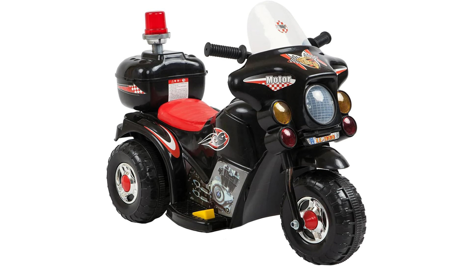 ALFORDSON Kid Motorcycle - Black