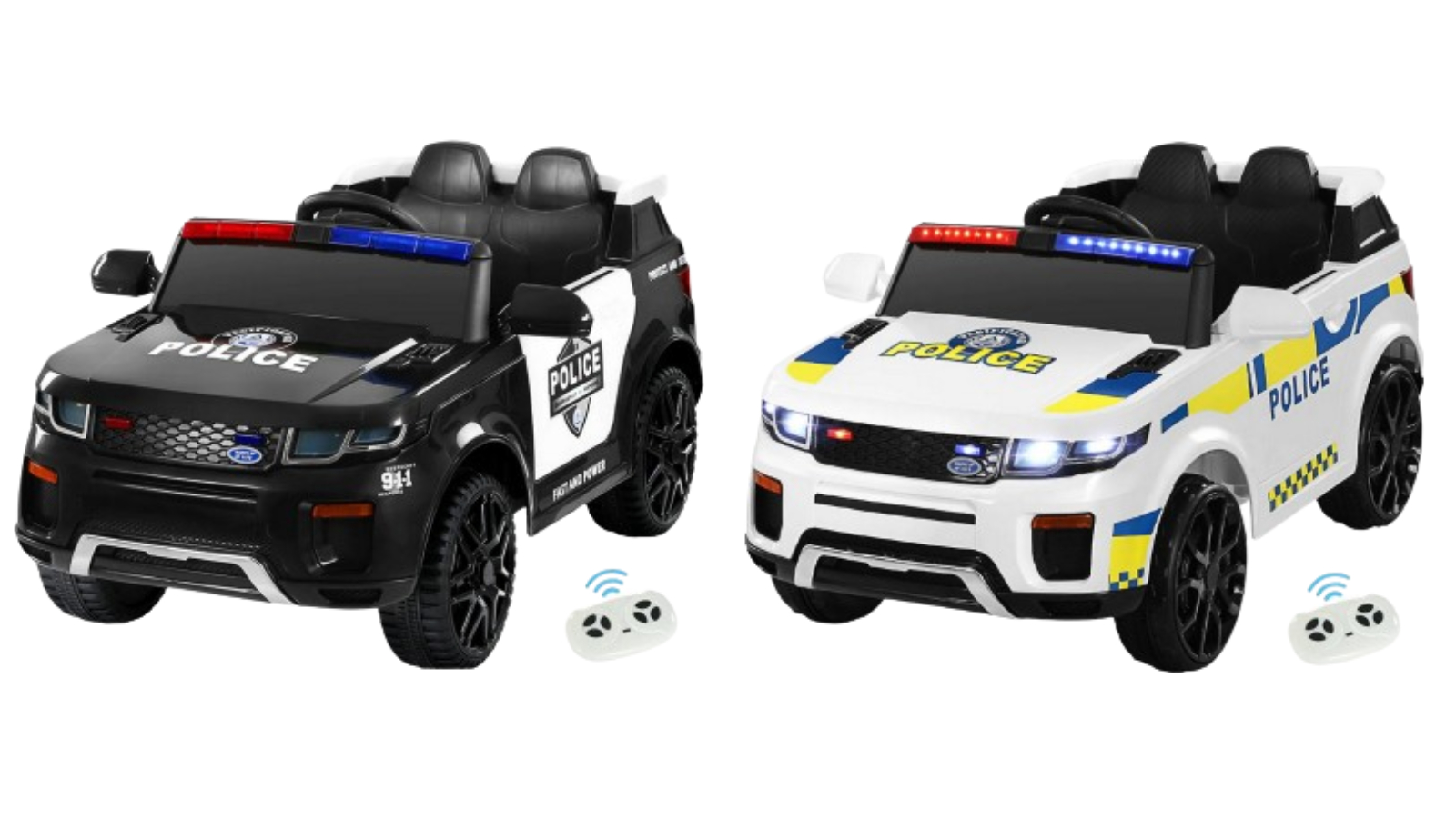 ALFORDSON Kids Police Ride on Car