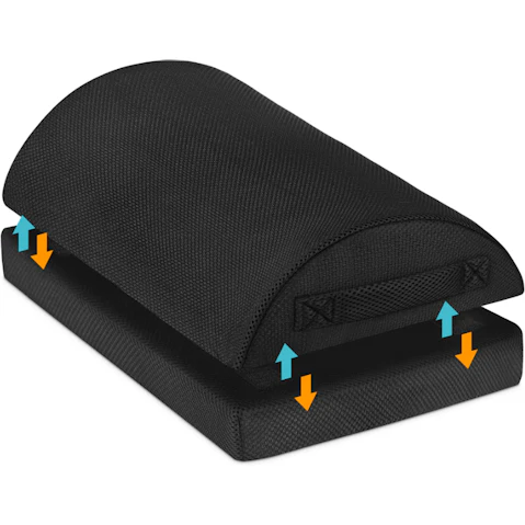 STARRY EUCALYPT Adjustable Pillow Foot Rest Stool Foam Cushion