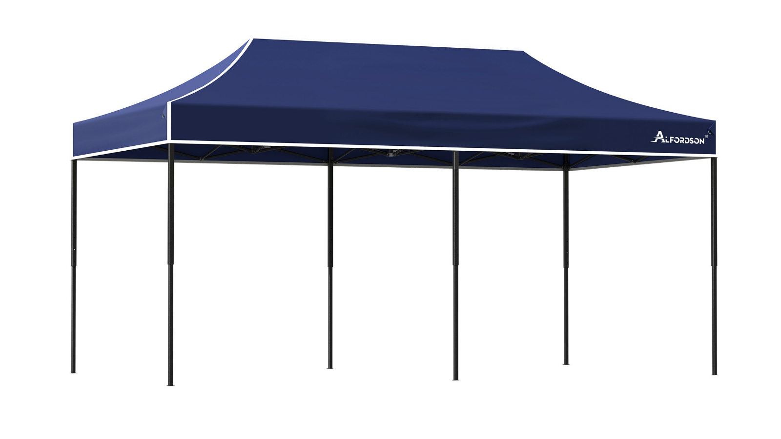 Alfordson 6 x 3metre 600D Oxford Marquee Pop-Up Tent - Navy