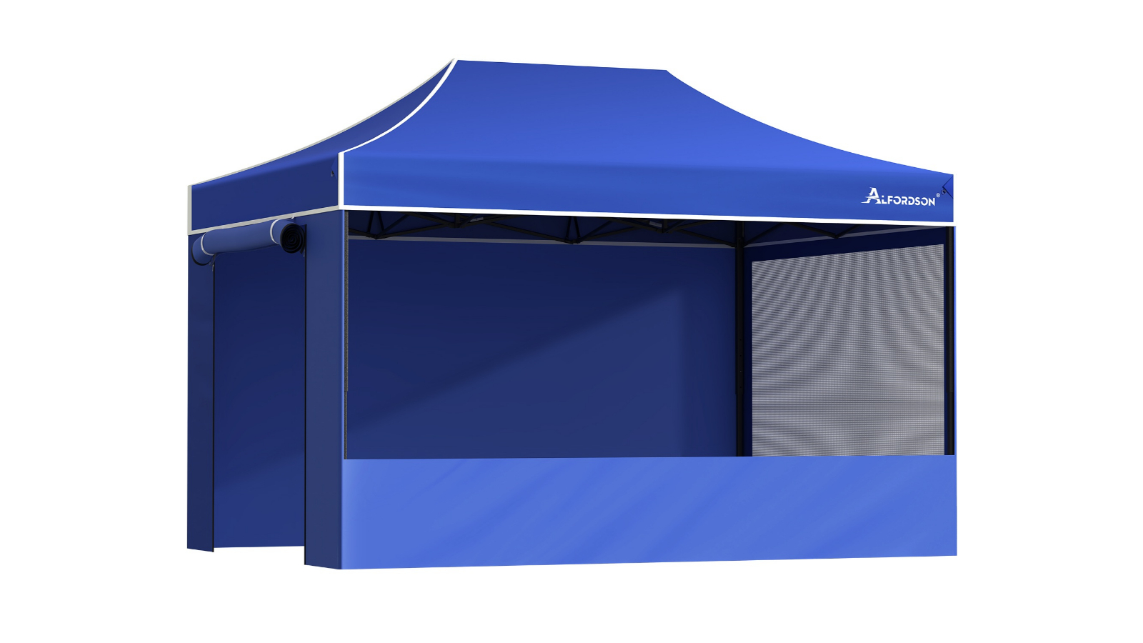 Alfordson 4.5 x 3metre 600D Oxford Marquee Pop-Up Gazebo - Blue