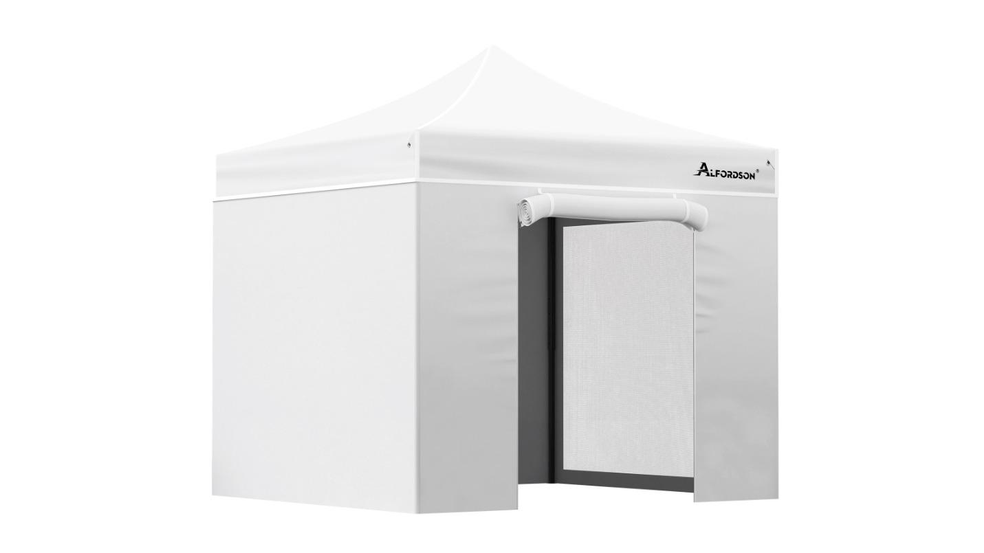 Alfordson 600D Oxford 3 x 3metre Folding Camping Tent - White