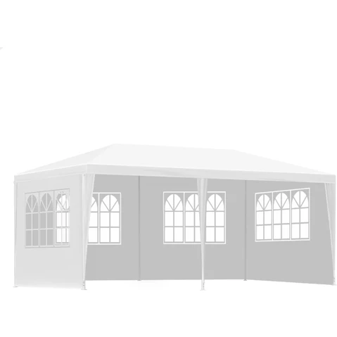 ALFORDSON Gazebo 6 x 3metre Outdoor Portable with Walls - White