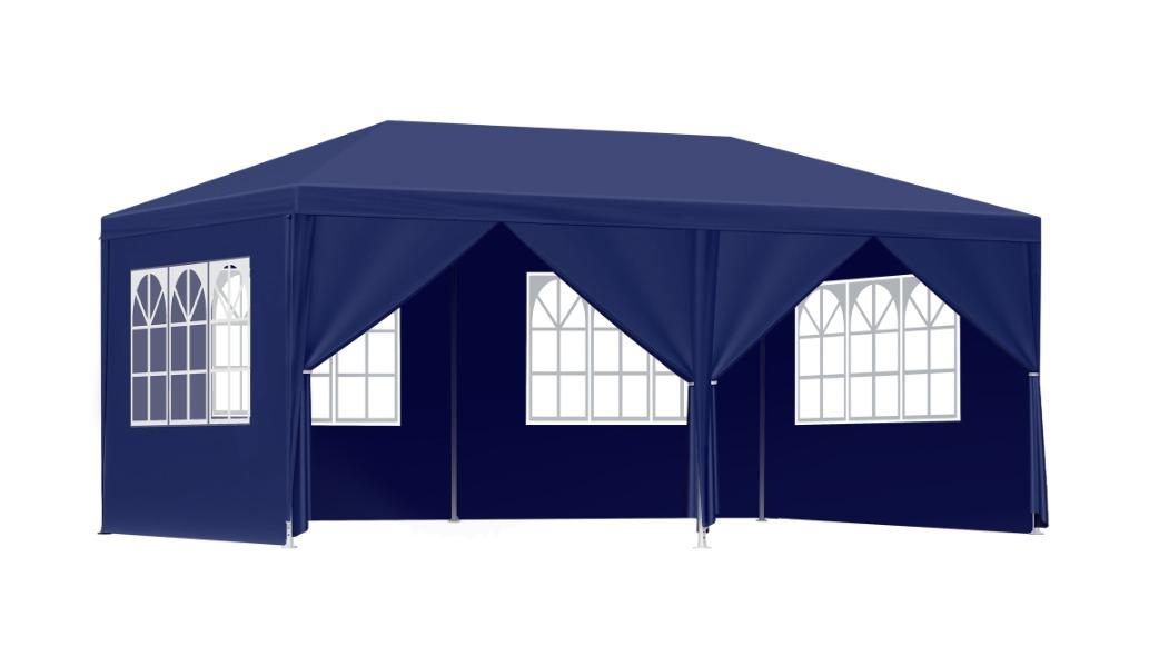 Alfordson Blue Portable Outdoor Wedding Marquee - 3 x 6metre