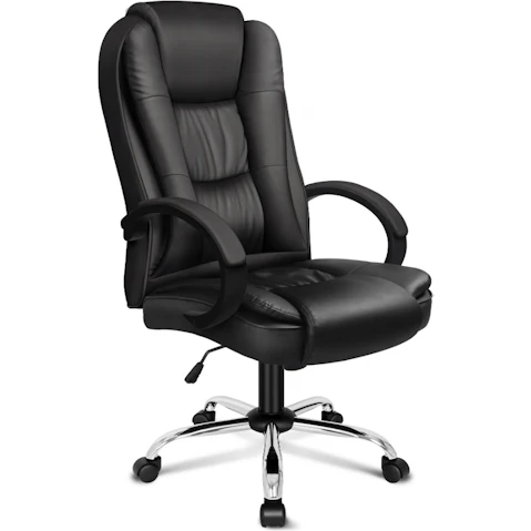 ALFORDSON Office Chair Tilt Adjustable Adam Black