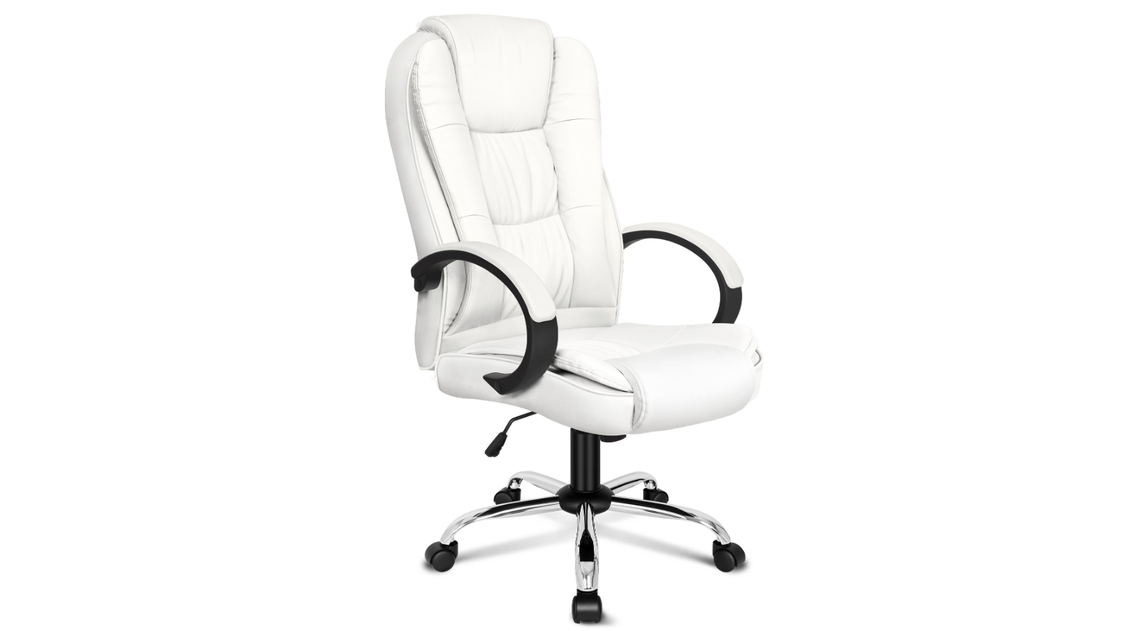 Alfordson Executive White Office Chair Harvey Norman