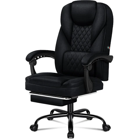 ALFORDSON Executive Office Chair Fabric - Black