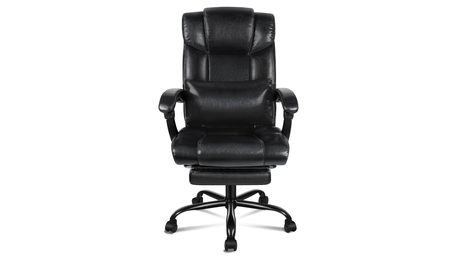ALFORDSON Black PU Leather Executive Office Chair