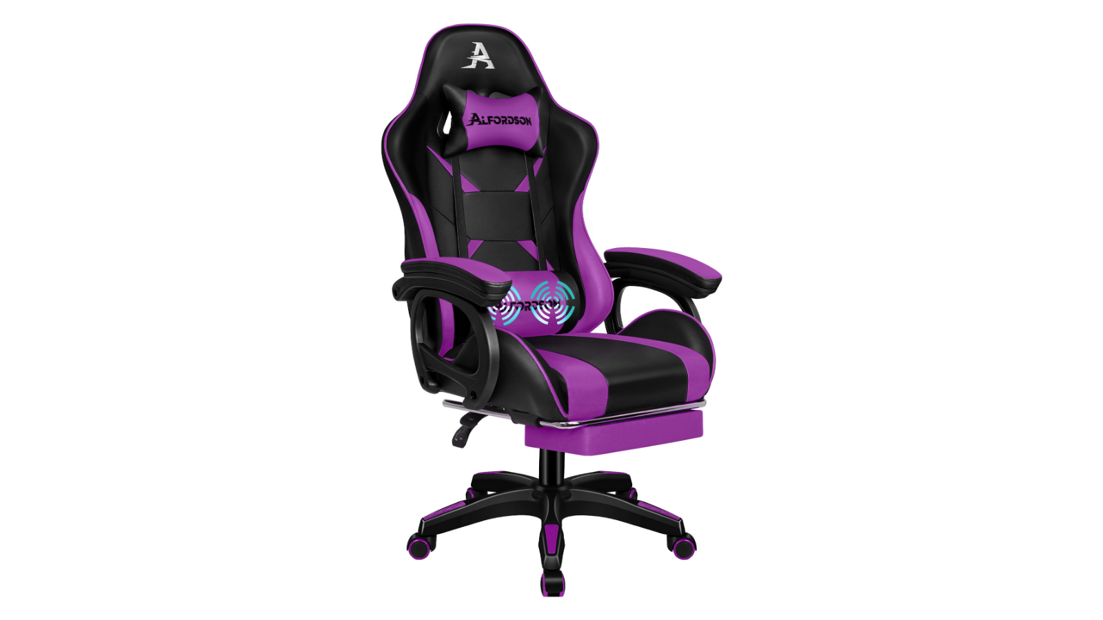 Alfordson Leather Seat Gaming Chair