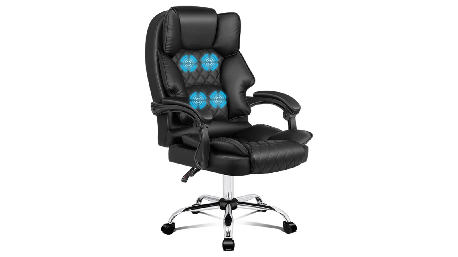 ALFORDSON Massage Office Chair - Black