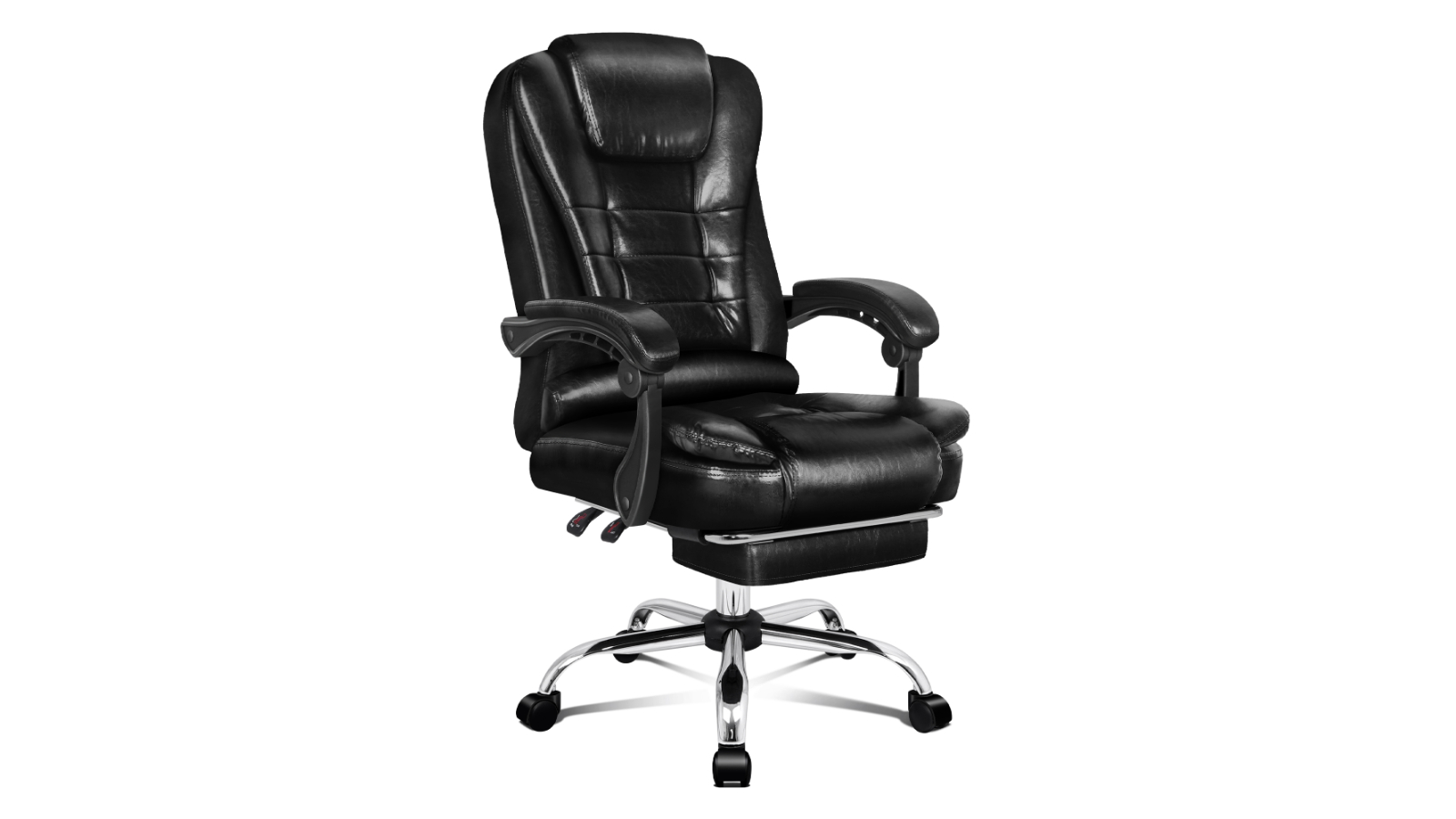 ALFORDSON Office Chair Executive - Glossy Black
