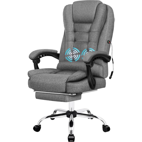 ALFORDSON Grey Massage Office Chair