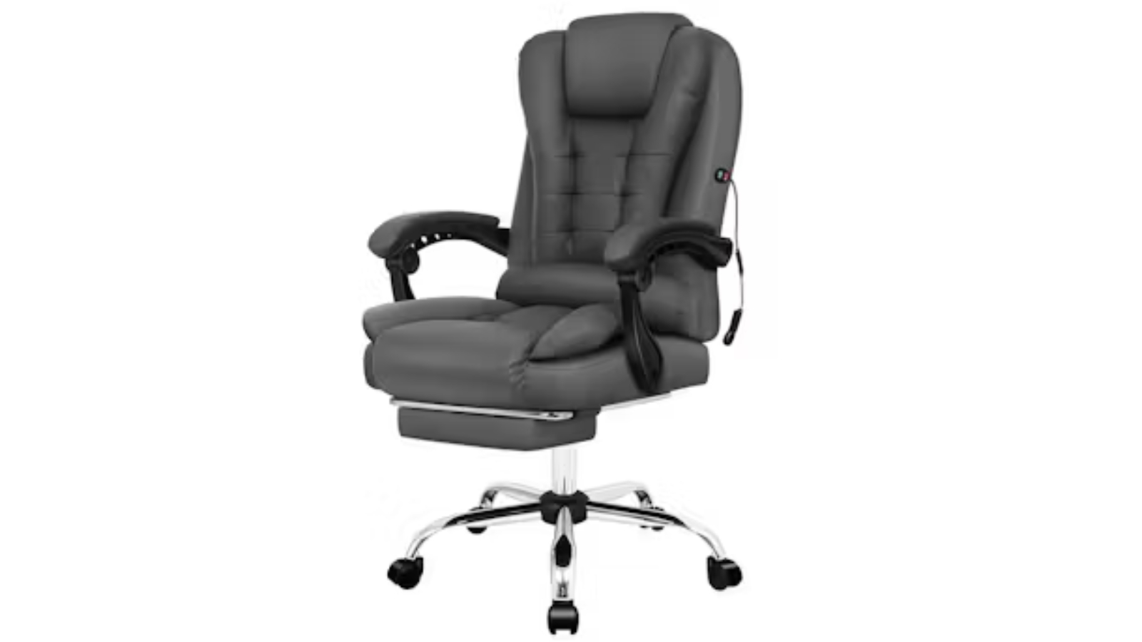 ALFORDSON Massage PU Office Chair - Grey