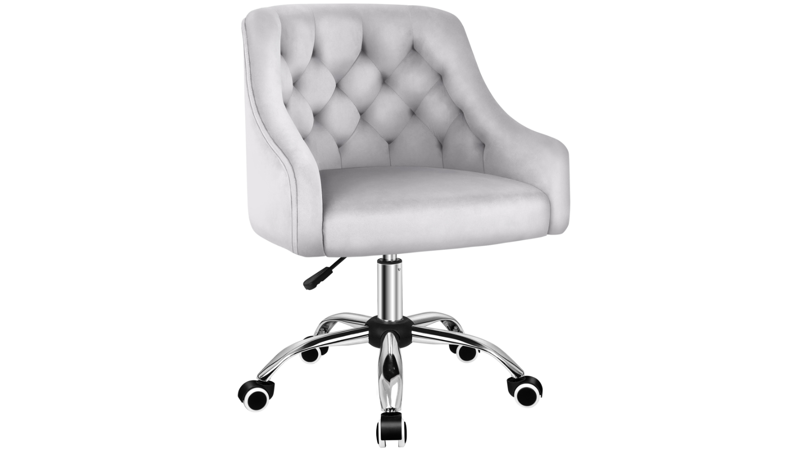 ALFORDSON Office Chair Mid Back Ellie - Velvet Grey