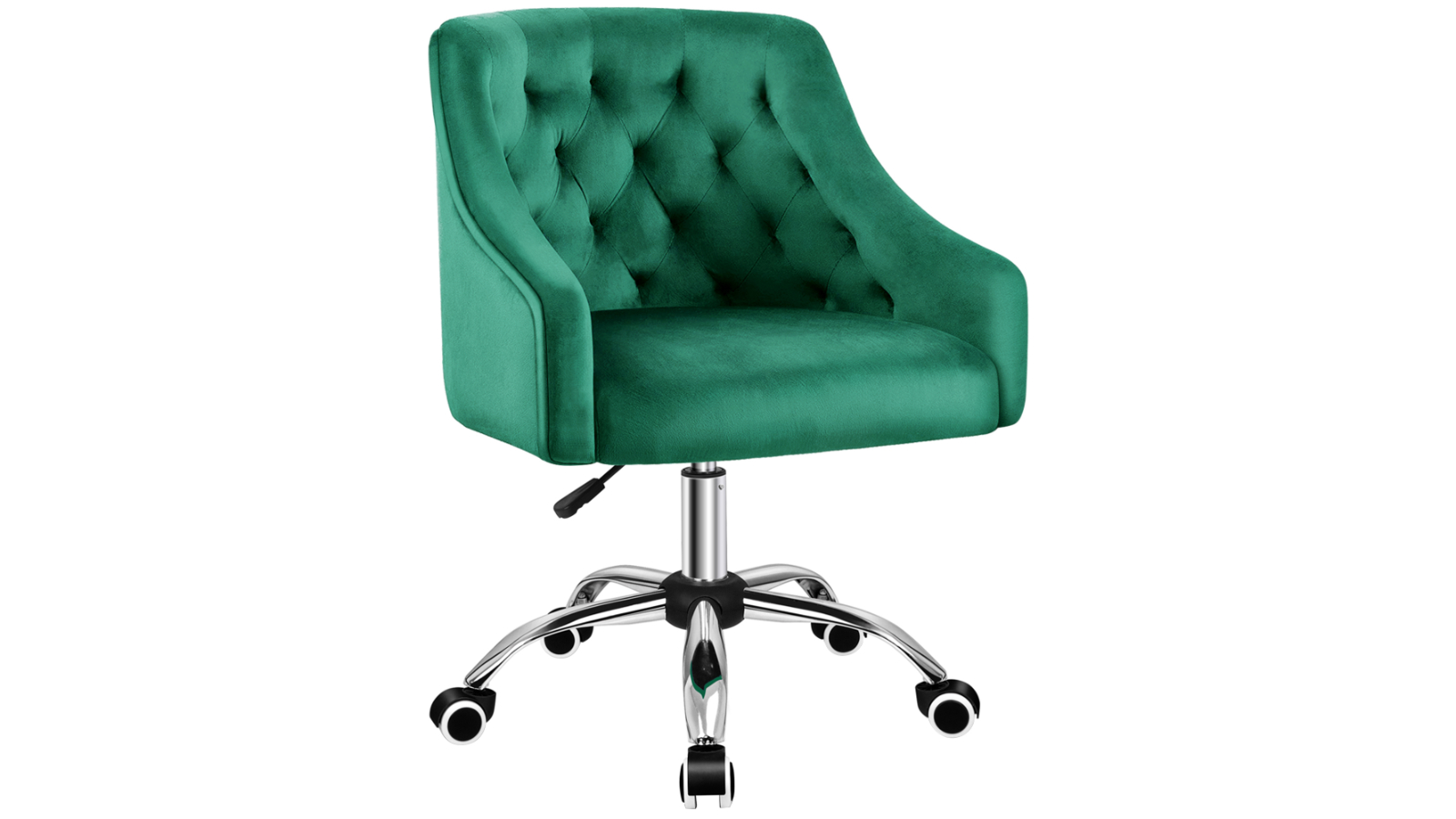 ALFORDSON Office Chair Mid Back Ellie - Velvet Green