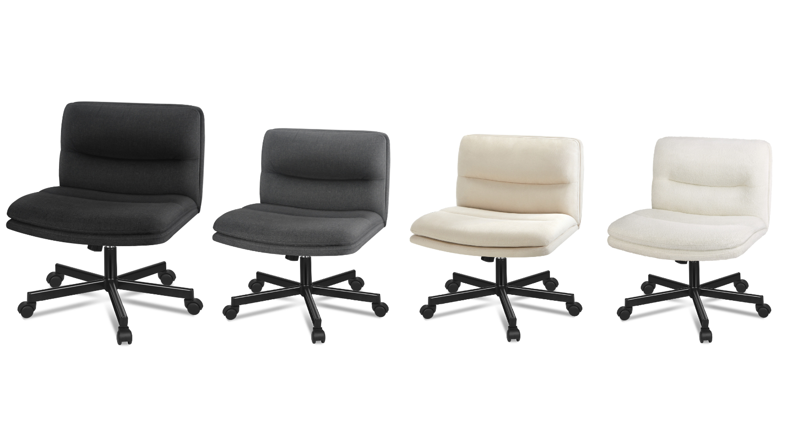 Alfordson Armless Office Desk Chair