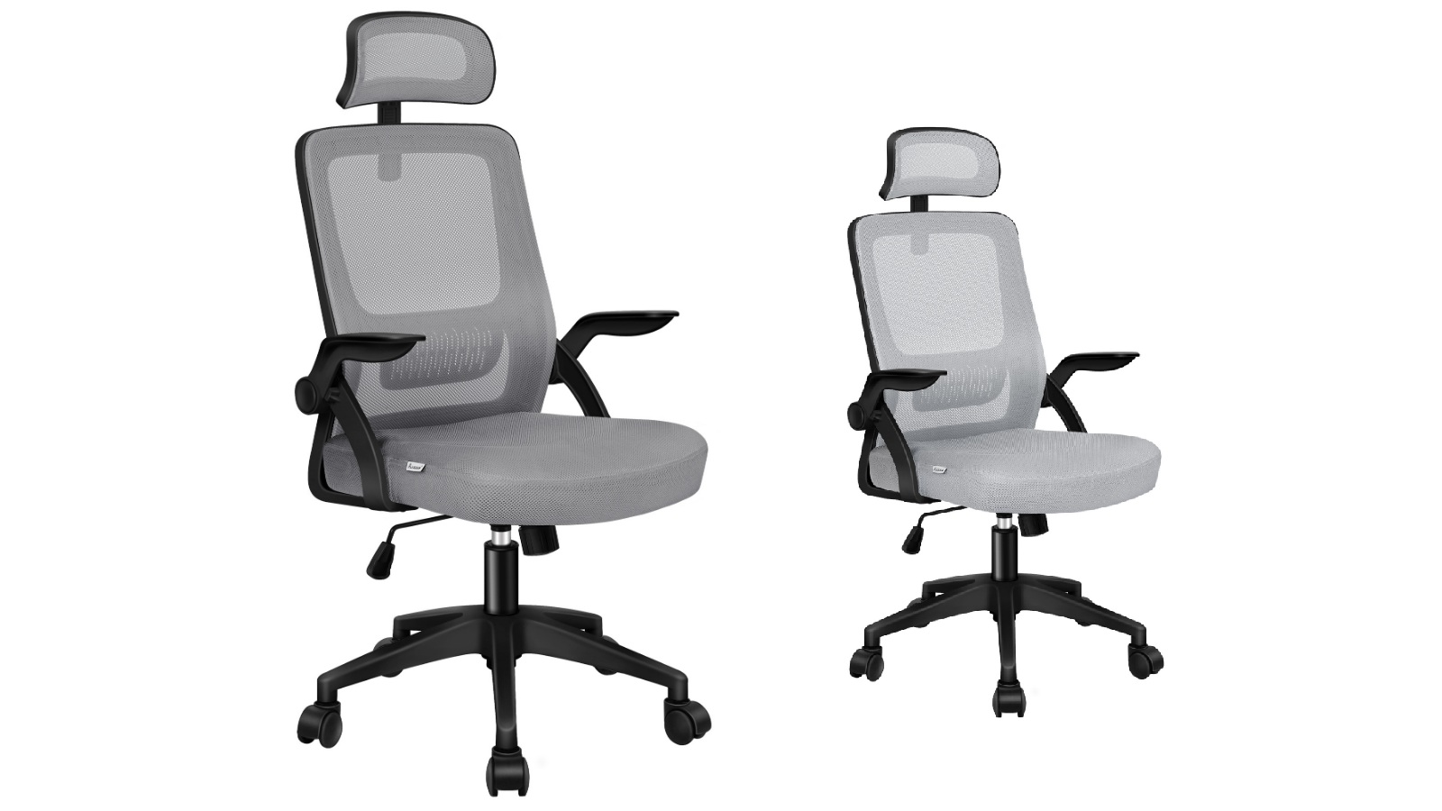 Alfordson Mesh Tilt Fabric Seat Office Chair