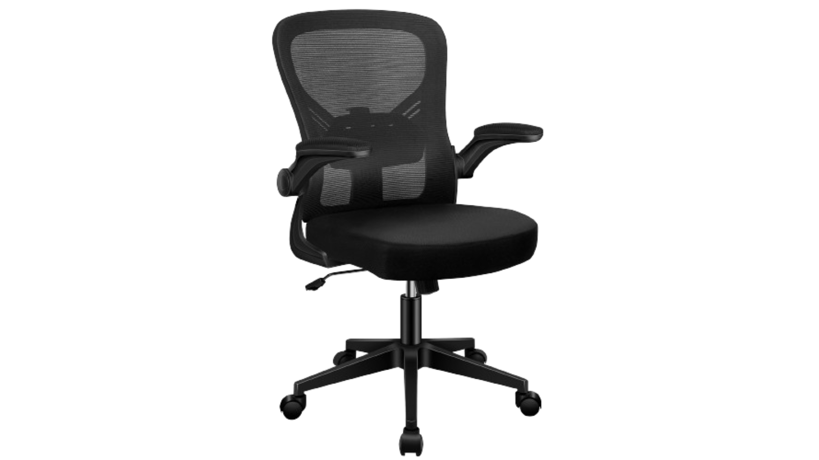 Alfordson All Black Mesh Office Chair Harvey Norman