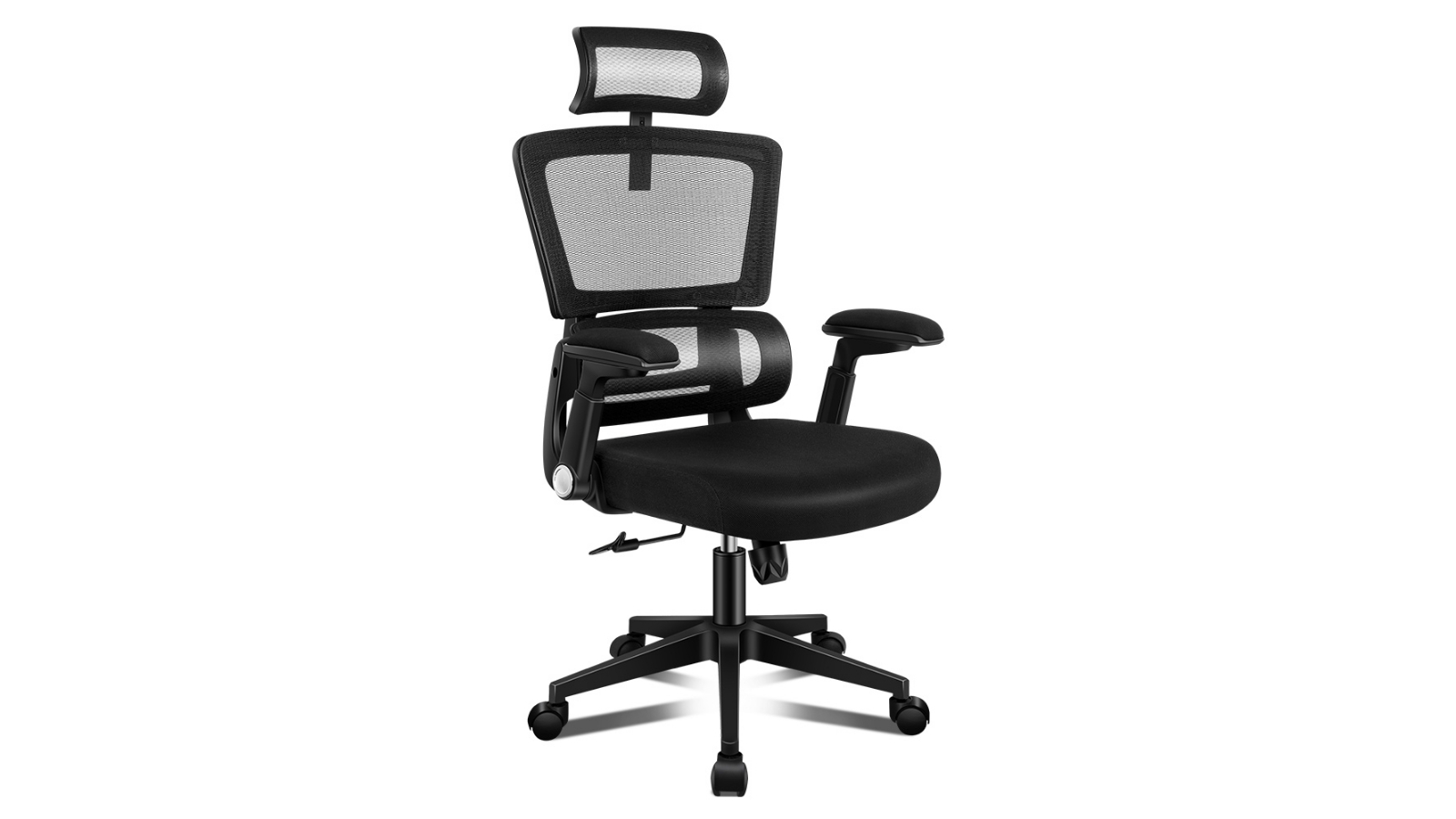 ALFORDSON Mesh Office Chair Ergonomic Computer Seat - Black