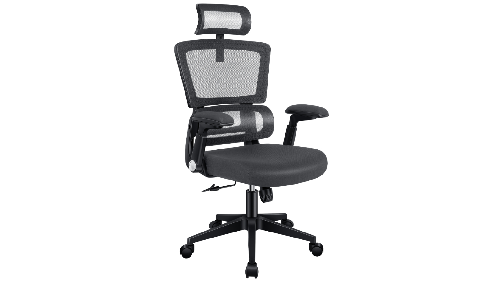 ALFORDSON Mesh Office Chair Ergonomic Computer Seat -  Grey