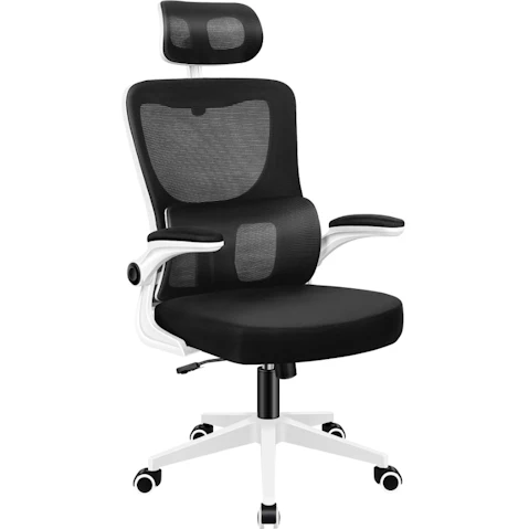 ALFORDSON Mesh Office Chair - Black/White