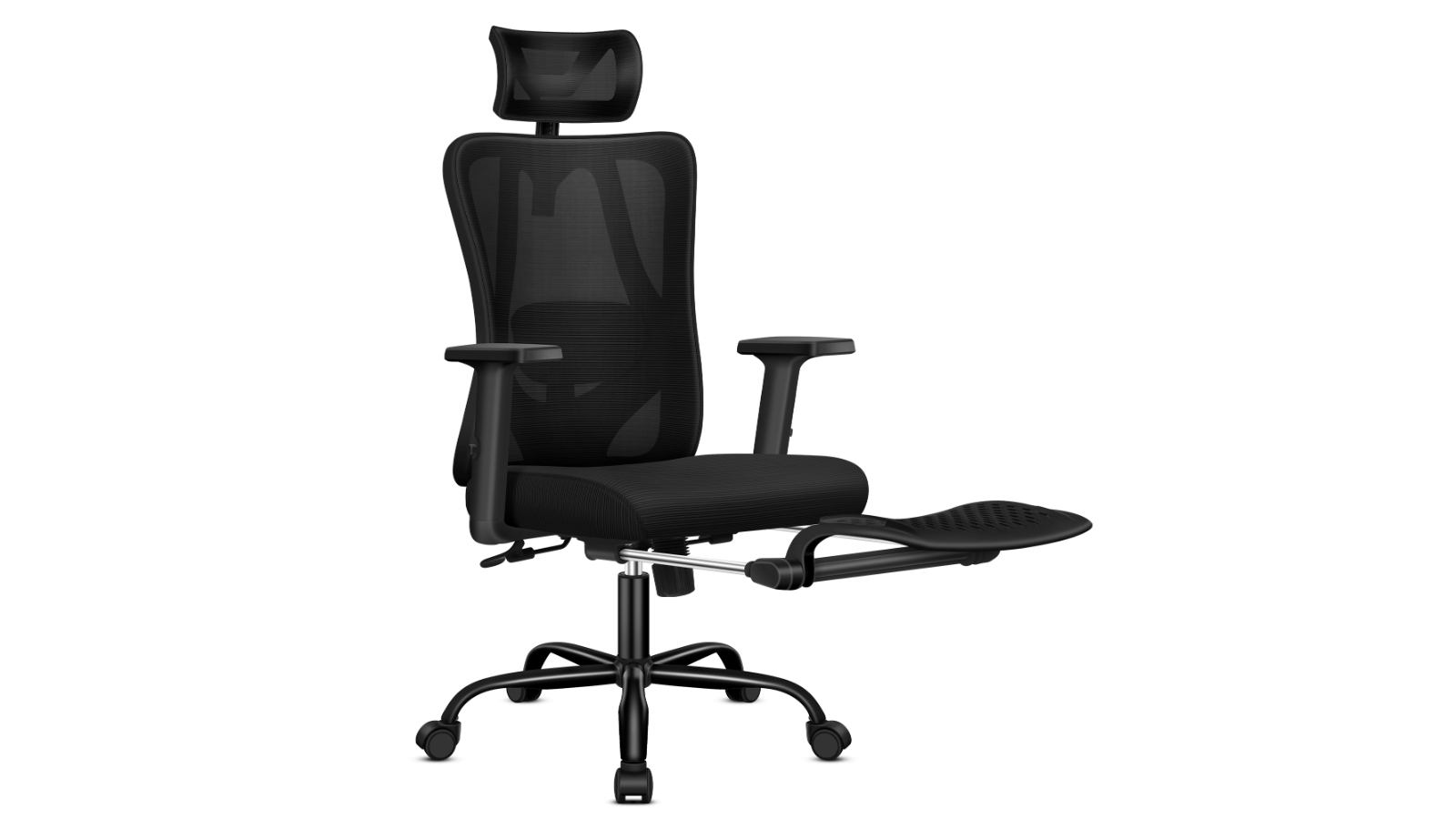 ALFORDSON Ergonomic Office Chair Mesh Computer Seat - Black
